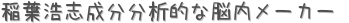 稲葉浩志成分分析的な脳内メーカー (占い)